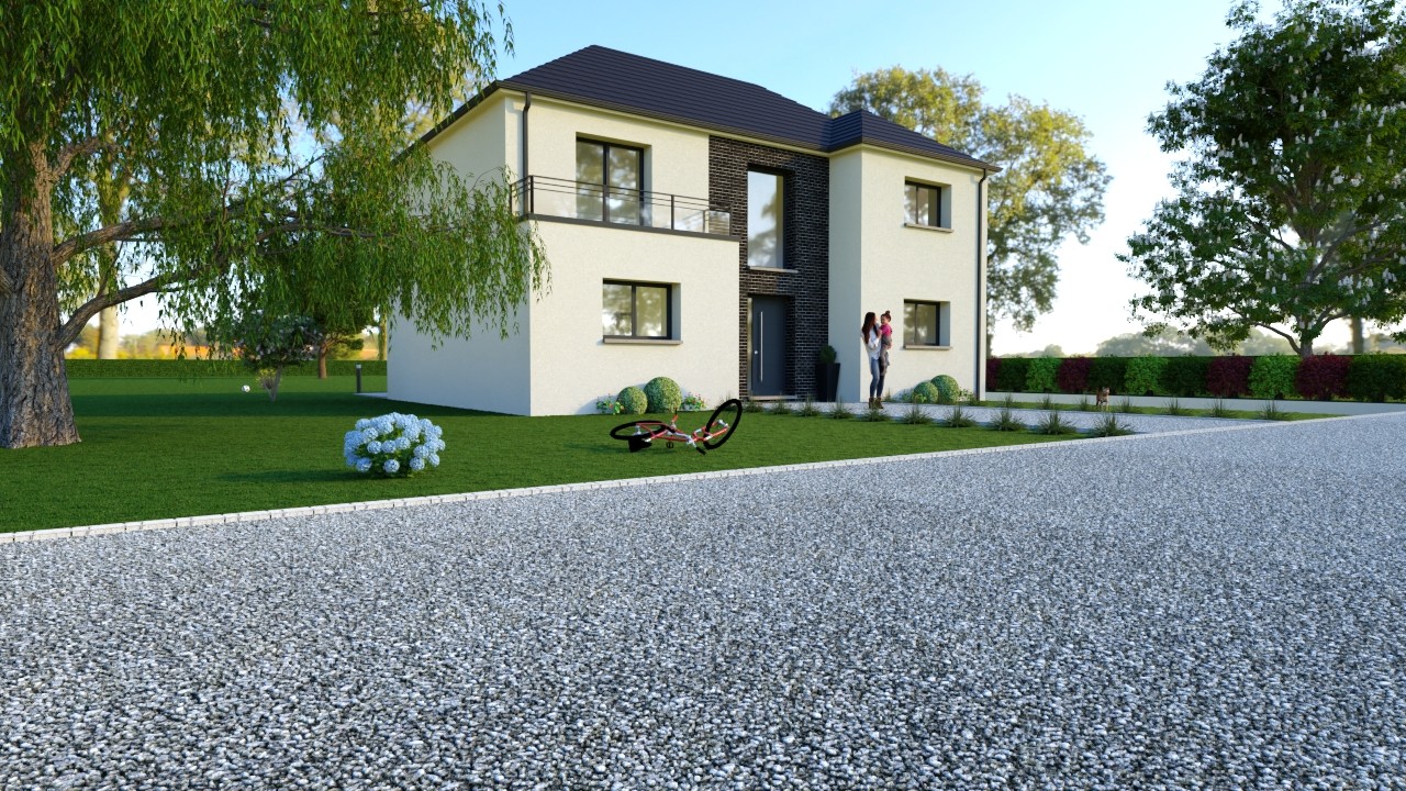 Construire maison sur mesure unique terrasse accessible